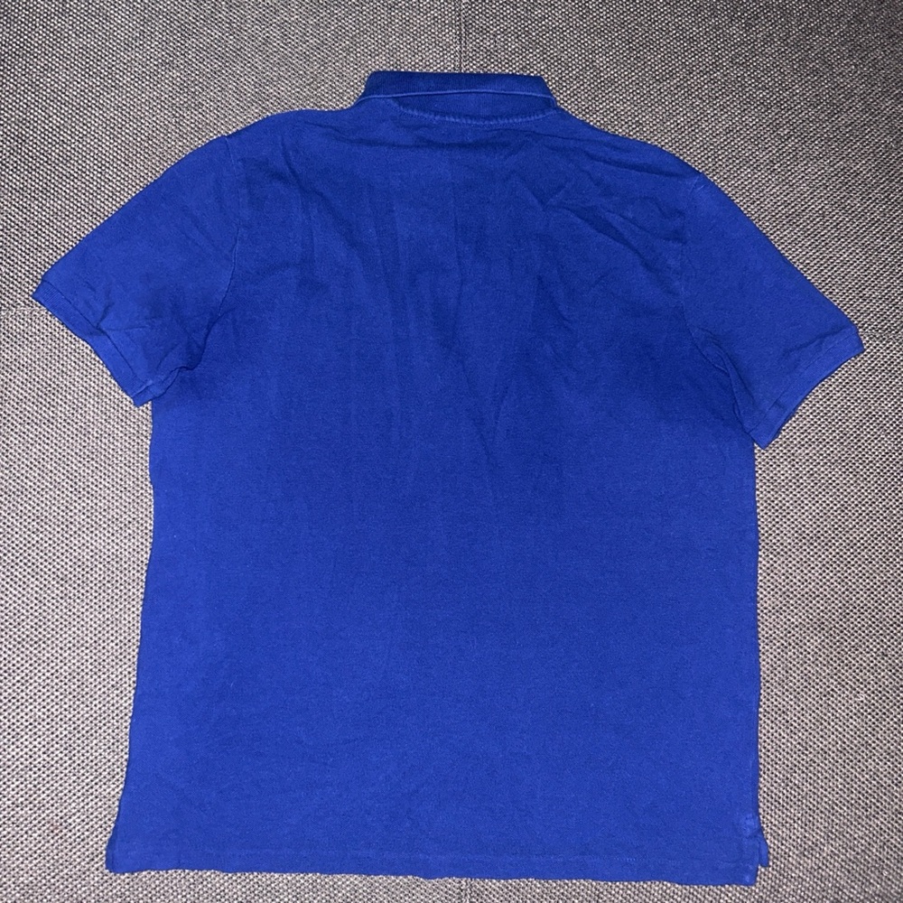 Polo Ralph Lauren Blue Polo Shirt Classic Fit - Picture 4 of 4